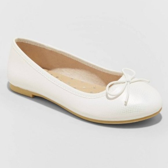 Cat & Jack Shoes Girls Stacy Ballet Flats Cat Jack White Poshmark
